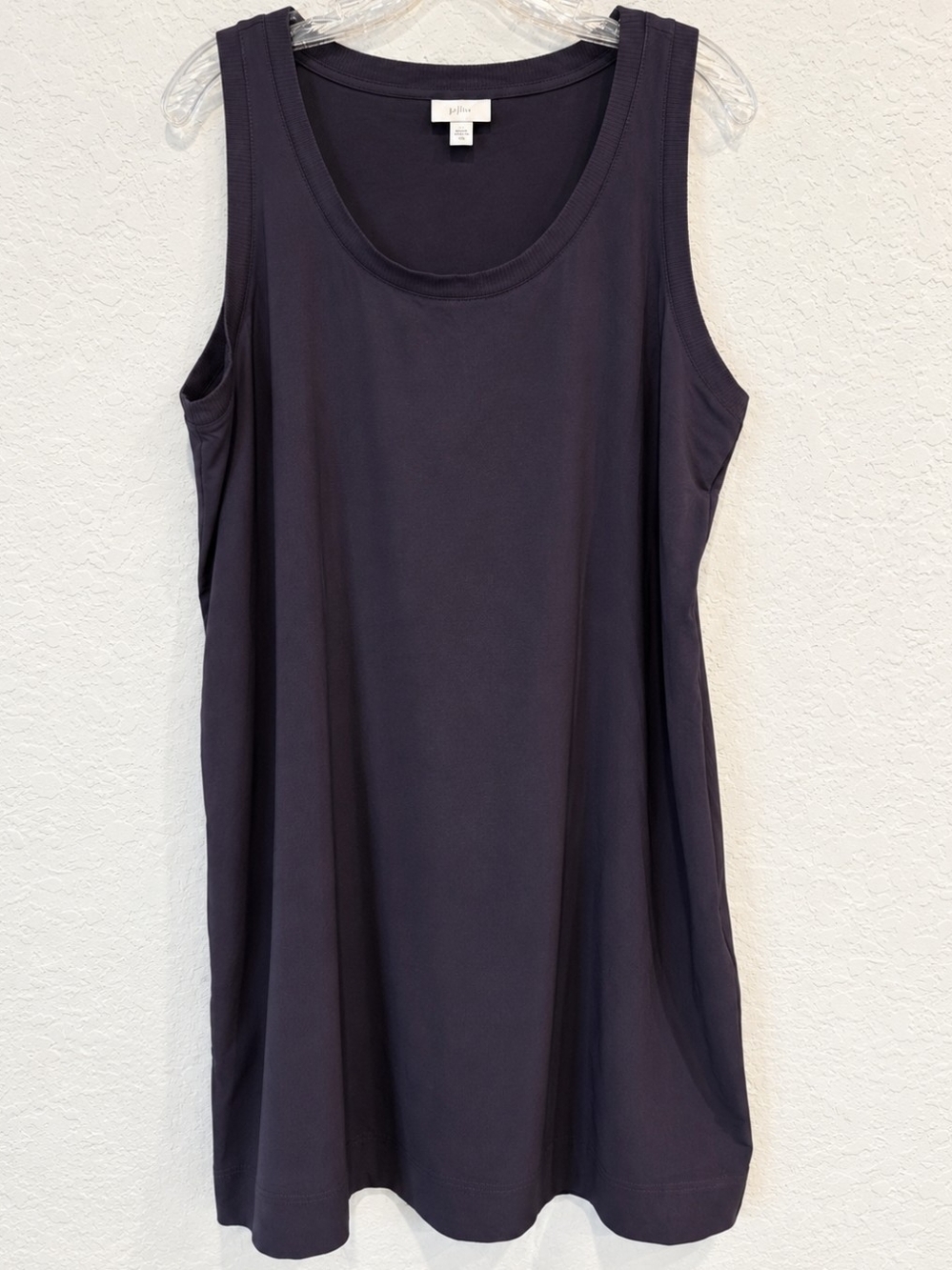 J.Jill Fit Dark Plum Sleeveless Tunic Top – Size L